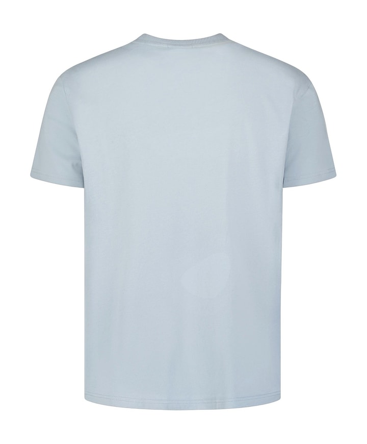 Heren T-shirt blauw
