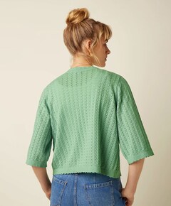 Dames vest groen