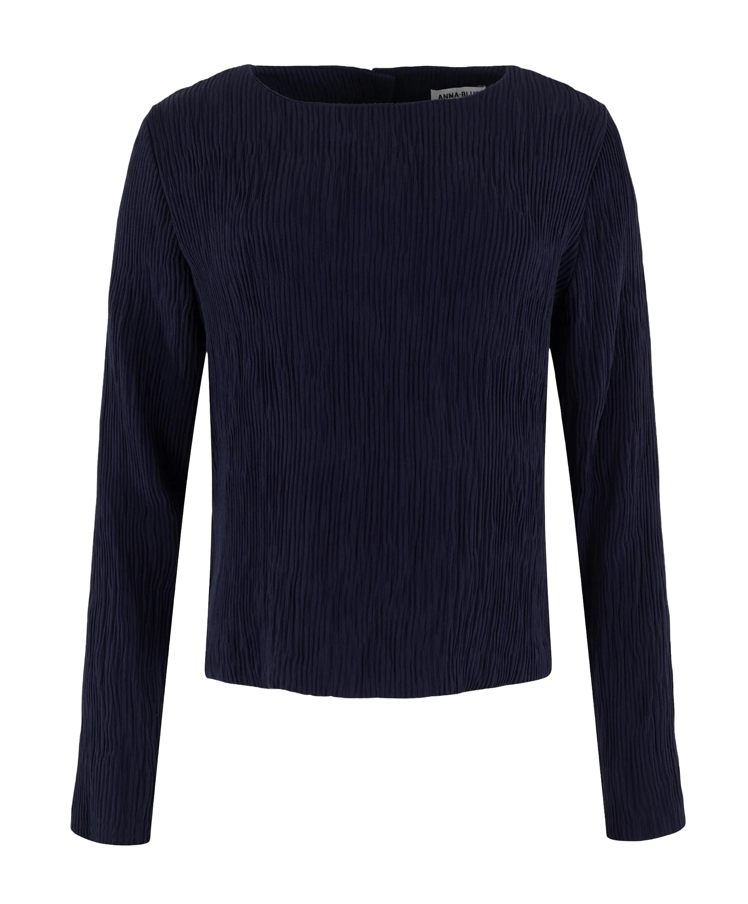 Dames longsleeve blauw
