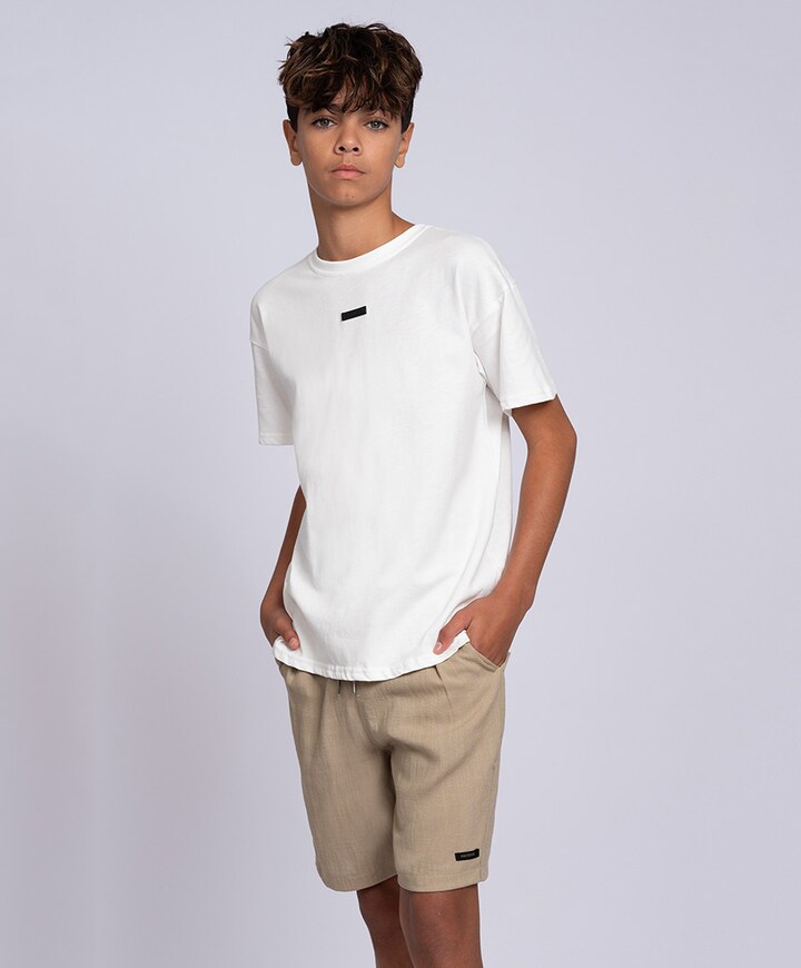 Luis korte broek beige