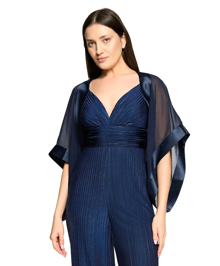 Dames vest blauw