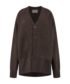 Dames vest bruin