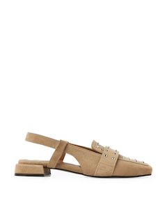 Julie Damian dames slingbacks beige