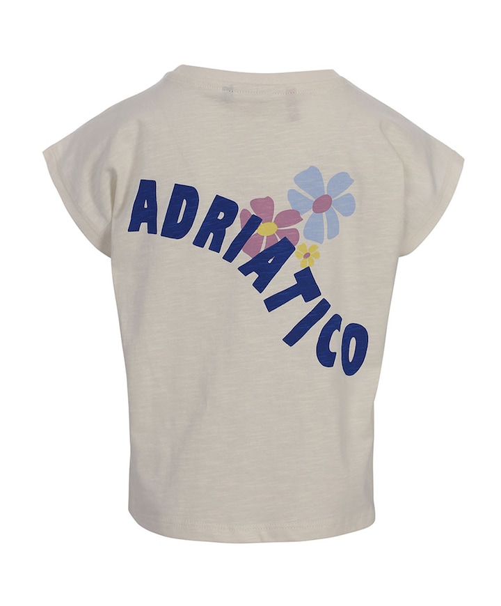 Meisjes T-shirt ecru