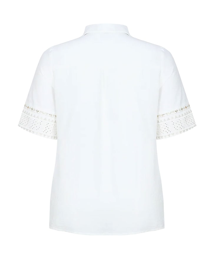 Dames blouse ecru