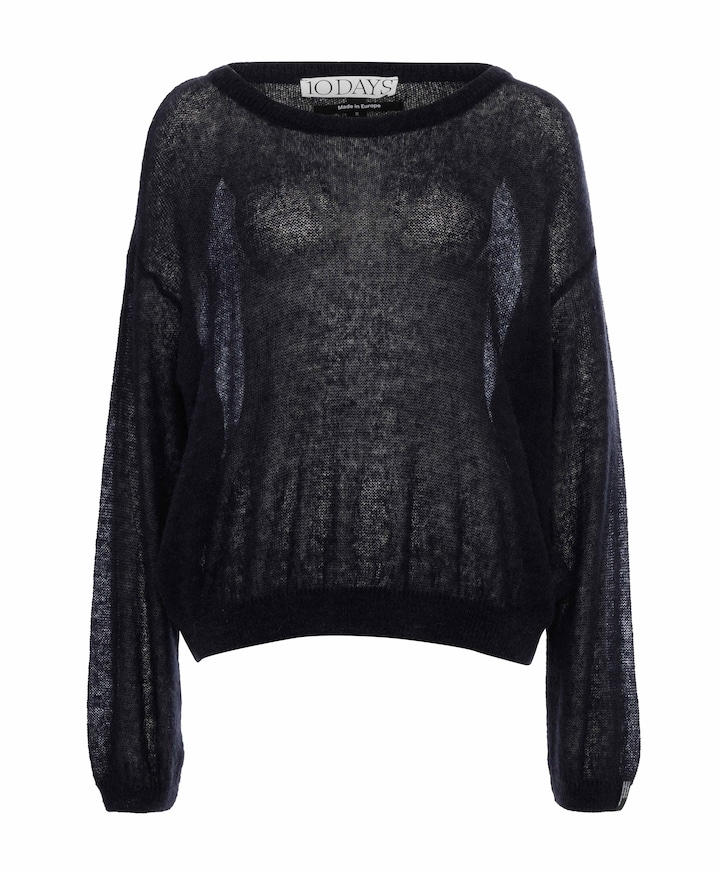 Dames sweater blauw