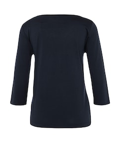 Dames longsleeve blauw