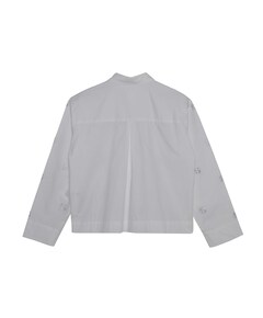 Meisjes blouse lange mouw wit