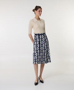 Dames rok beige