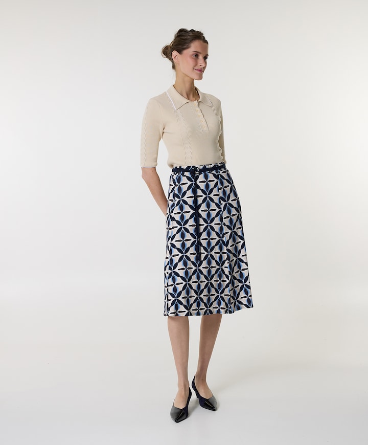 Dames rok beige