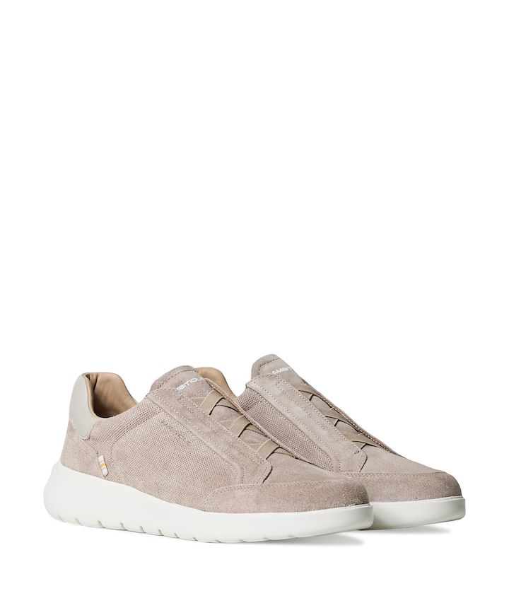 Hover heren sneakers beige