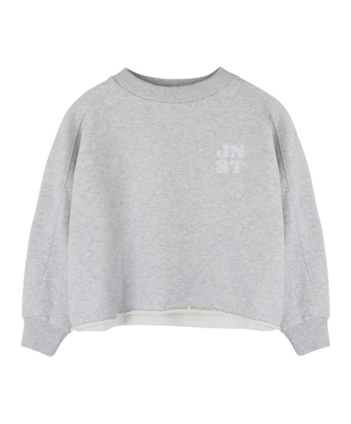 Meisjes sweater grijs