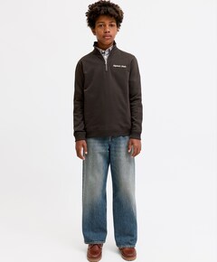 Jongens sweater bruin