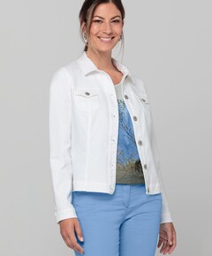 Dames spijkerjas  wit