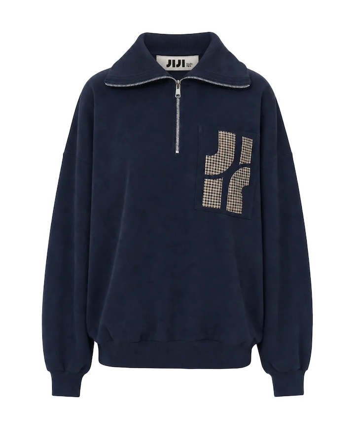 Dames sweater blauw