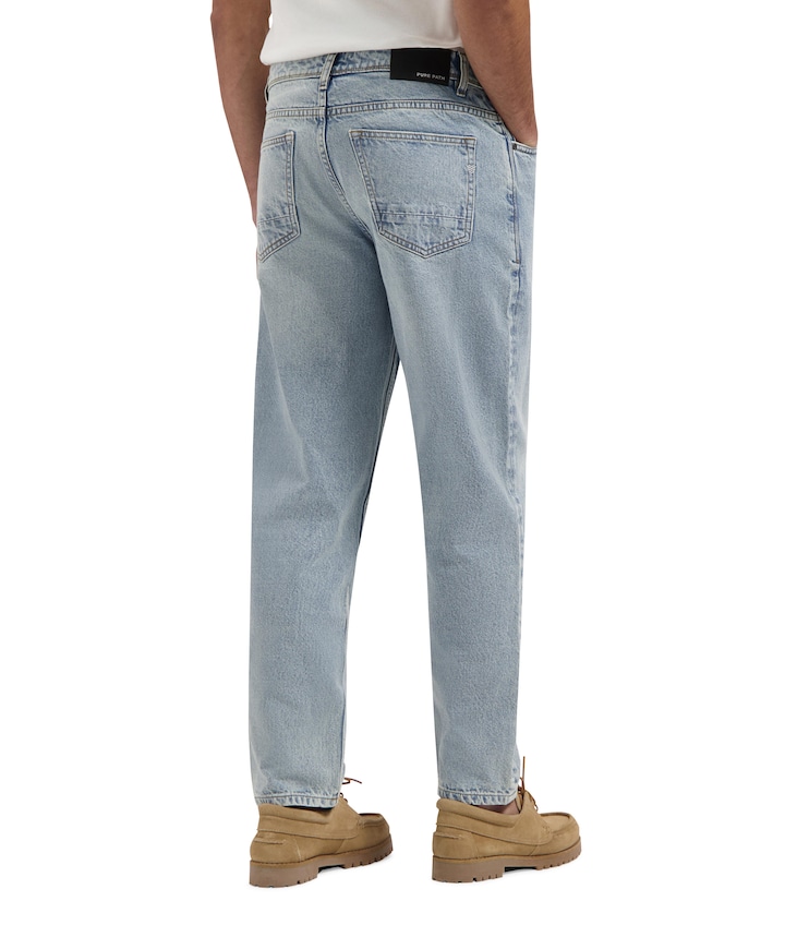 The Aiden Loose Fit Jeans heren jeans blauw