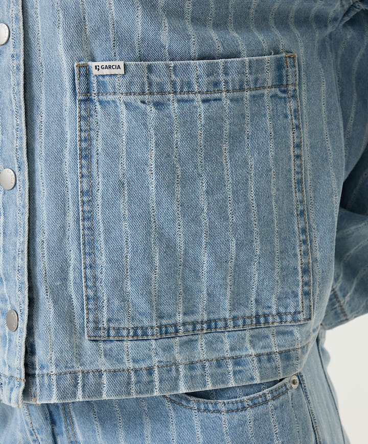 Dames spijkerjas  blauw