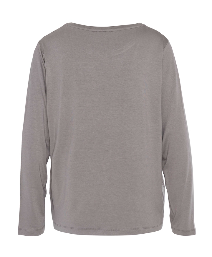 Dames longsleeve beige