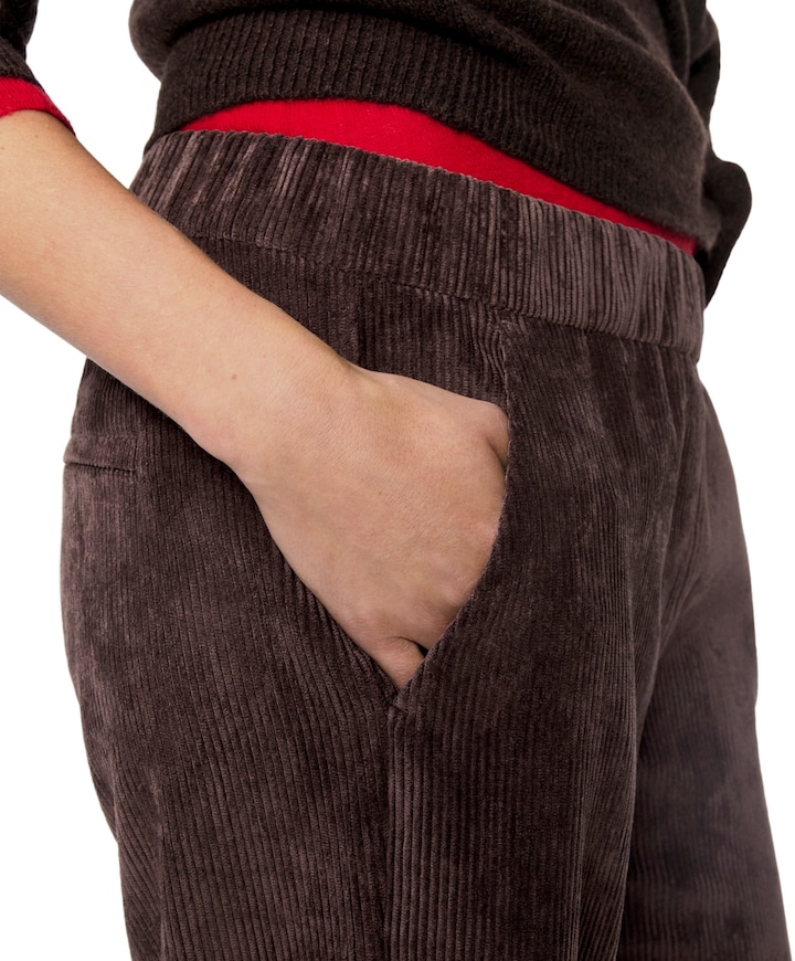 CHIARA dames pantalon bruin