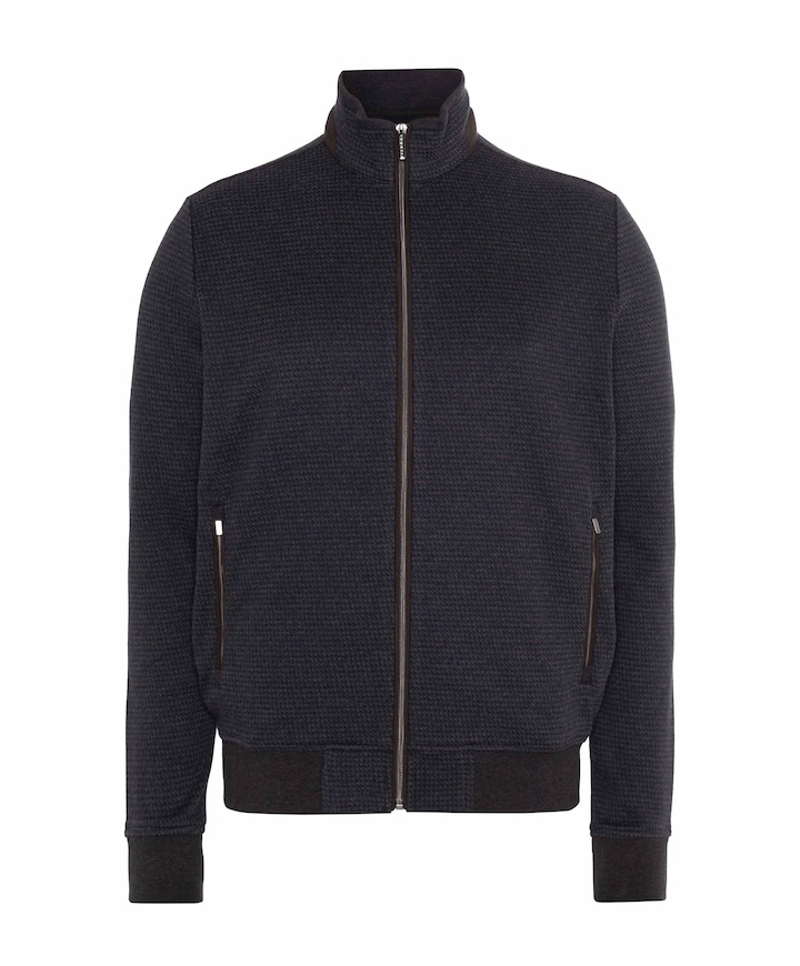 Heren vest bruin