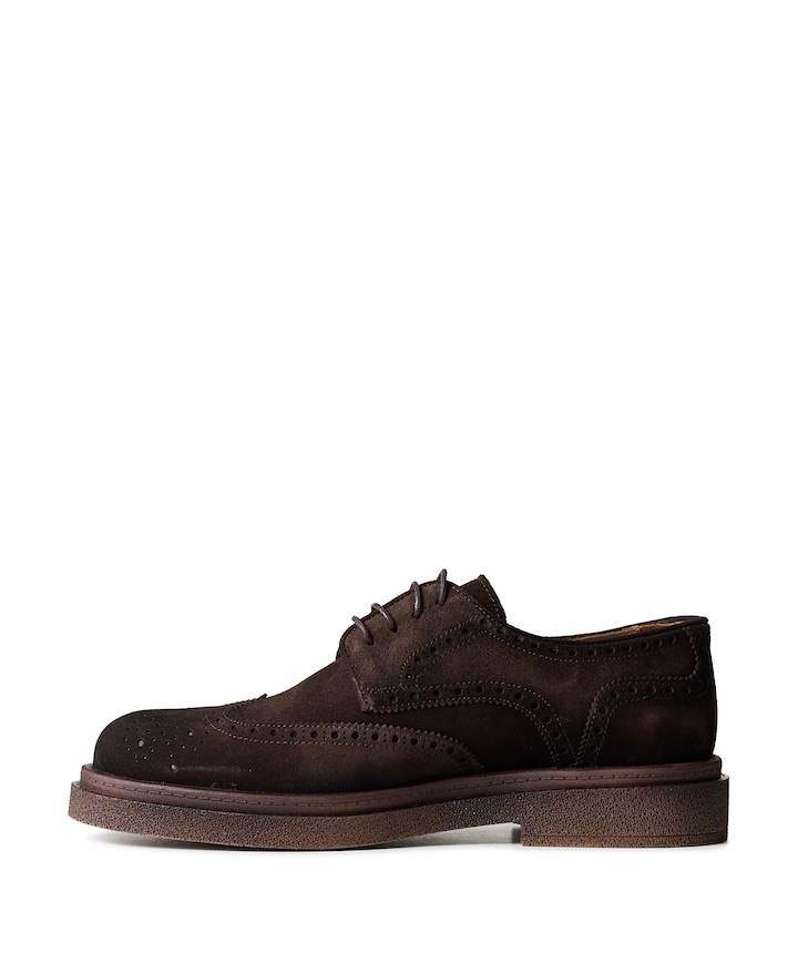 Broque heren veterschoenen bruin