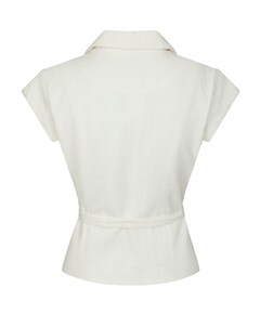 Dames gilet ecru