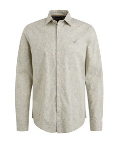 Heren overhemd lange mouw ecru