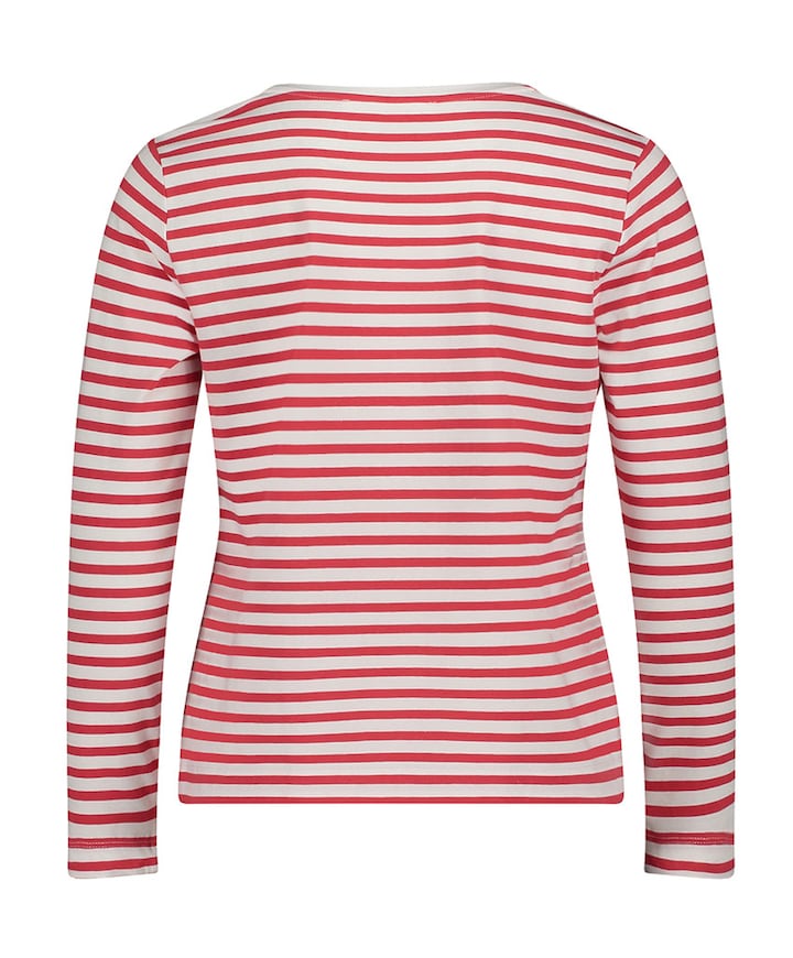 Dames longsleeve rood