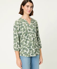Dames longsleeve groen