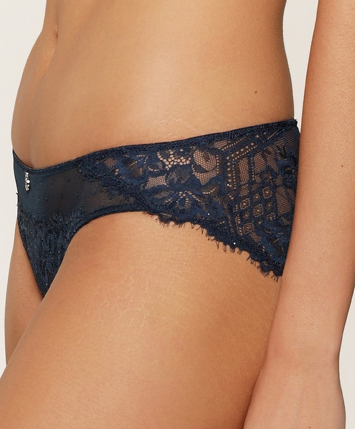 Dames slip blauw