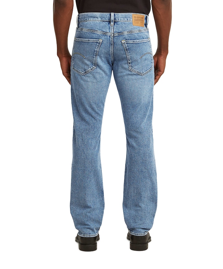 Mosa Straight heren jeans blauw