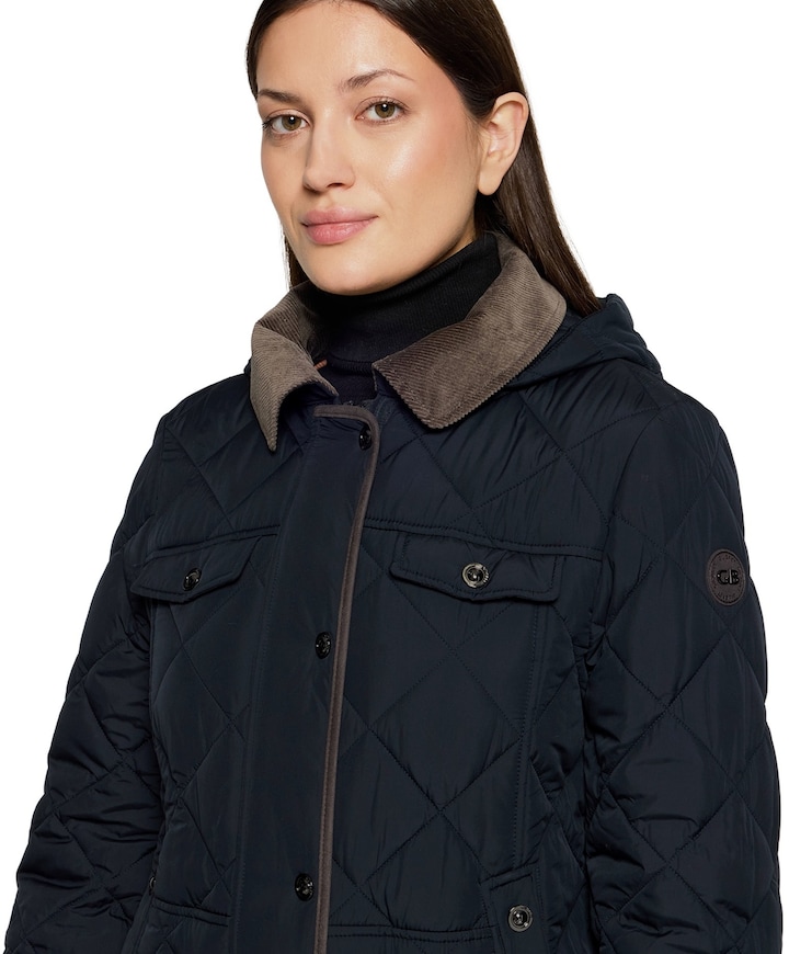 Dames jas blauw
