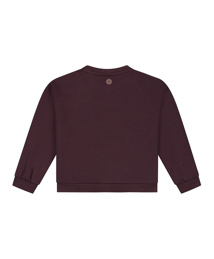 Meisjes sweater bordeaux