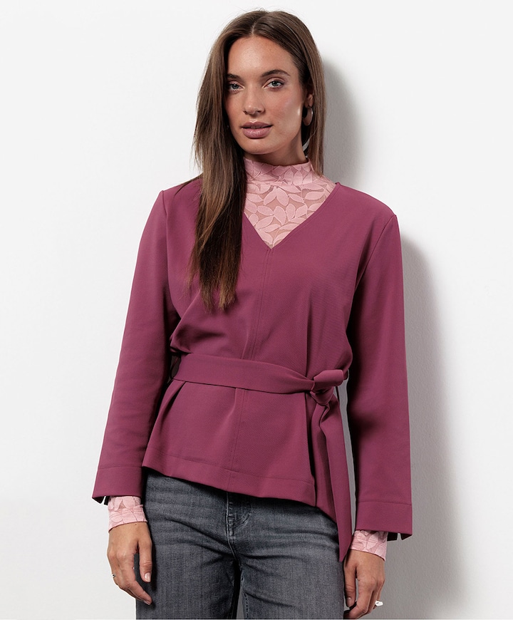 Dames blouse roze