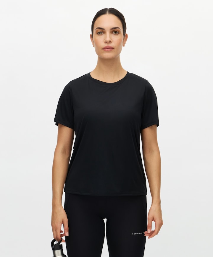 Dames t-shirt zwart