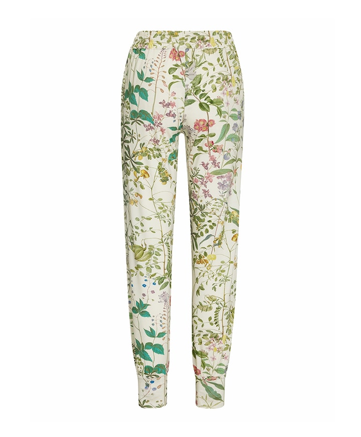 Dames pyjamabroek ecru
