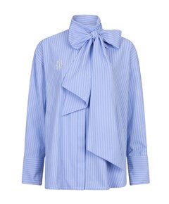 Dames blouse blauw