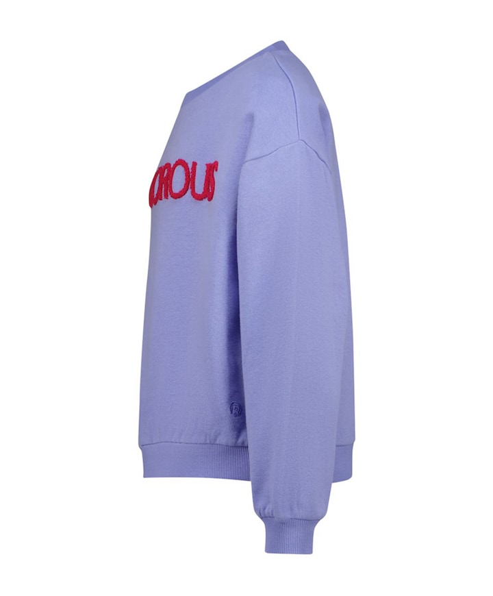 Meisjes sweater paars