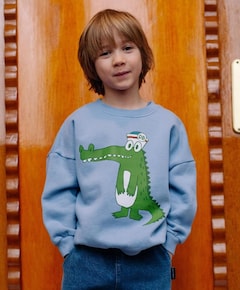 Jongens sweater blauw