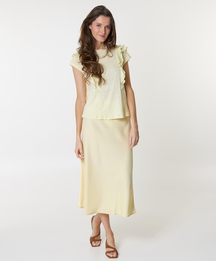Dames rok geel