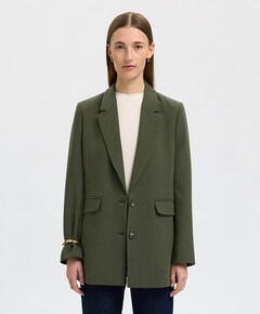 Dames blazer groen