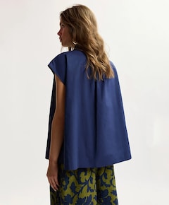Dames top blauw
