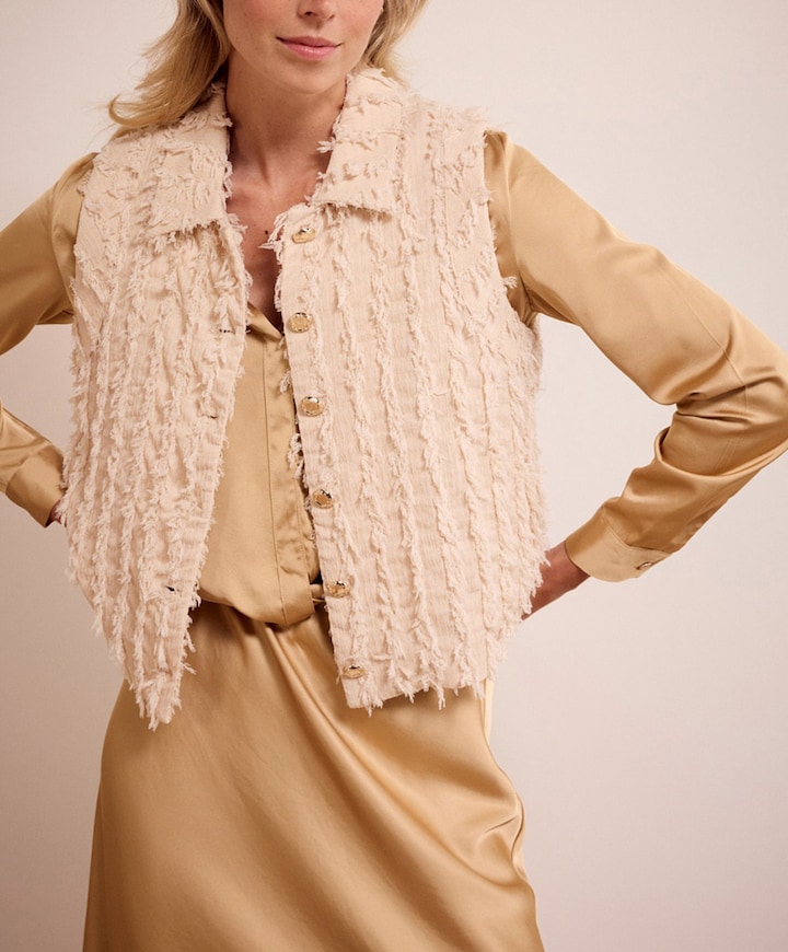Gilet beige