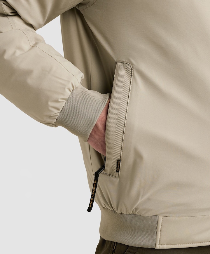 Heren jas beige