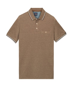 Heren polo bruin