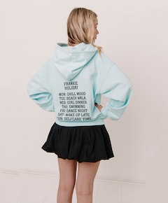 Meisjes hoodie blauw