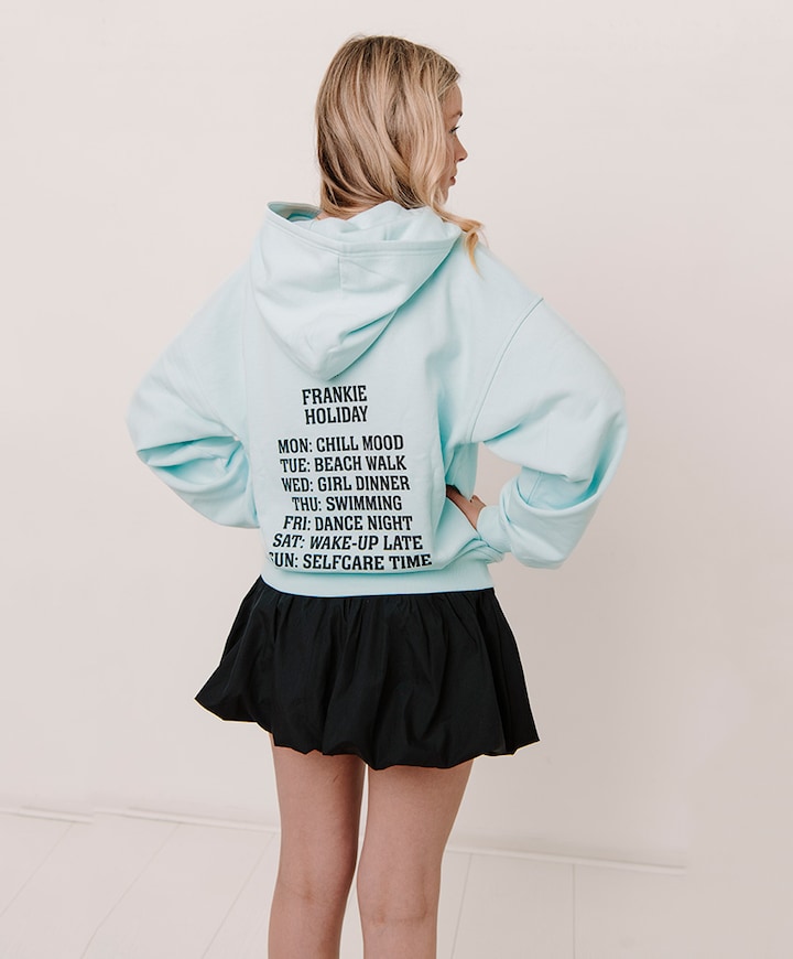 Meisjes hoodie blauw