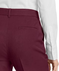 7/8 dames pantalon bordeaux