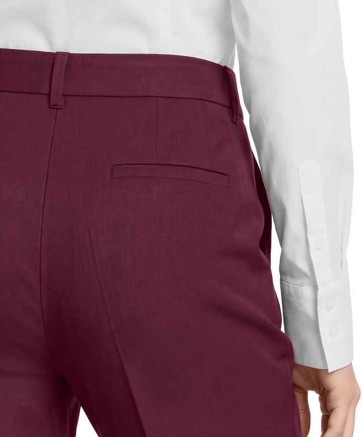7/8 dames pantalon bordeaux