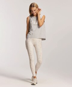 Classic Leggings High Waistband  dames tight beige